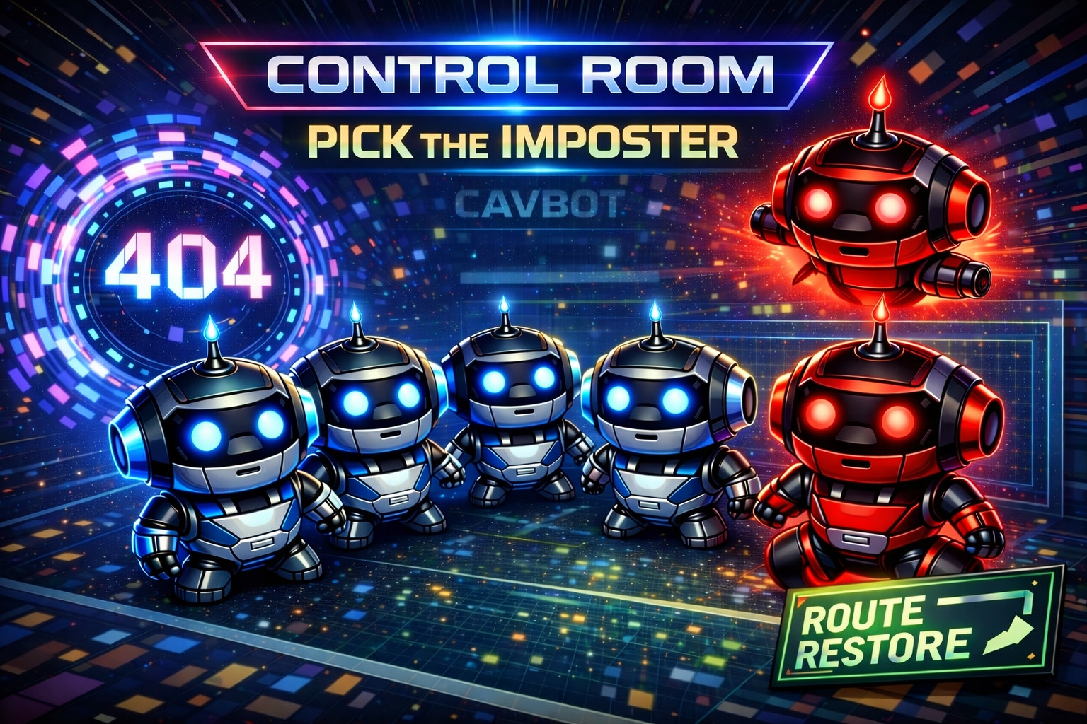 CavBot Arcade recovery Pick the Imposter cover image